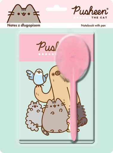 Súprava pera Pusheen ST-Majewski + zápisník