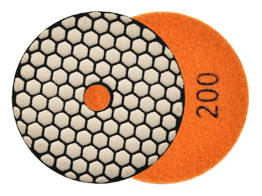Leštiaci kotúč na suché brúsenie kameniny 100mm GR200 G78932 GEKO