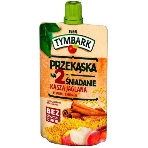 Tymbark Mousse pre deti Proso + jablková škorica 100 g