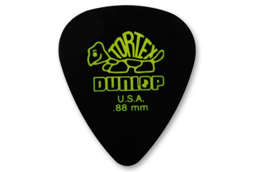 DUNLOP Tortex Pitch Black Standard ,88