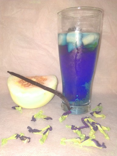 Certifikát modrého čaju Clitoria ternate