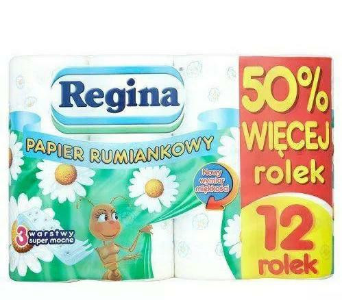REGINA harmančekový toaletný papier 12 roliek