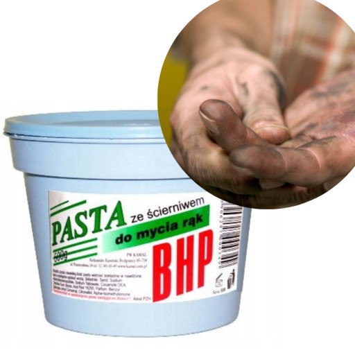 Pasta s abrazívnou pastou BOZP 500 g KAMAL
