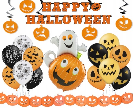 GARLAND BANNER DIEVČANSKÉ TEKVINY ZÁBAVA NA HALLOWEEN ZÁVESNÉ OZDOBY OZDOBY
