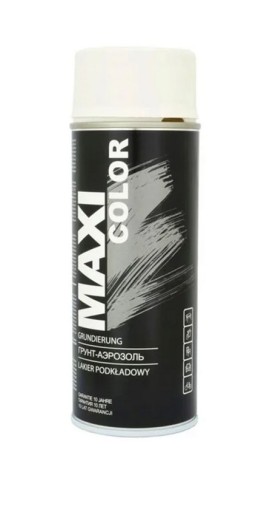 MOTIP MAXI COLOR biely základný náter v spreji