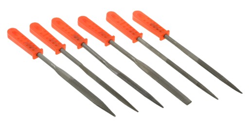 PRESNÉ IHLOVÉ PILNÍKY 170 mm - 6 kusov