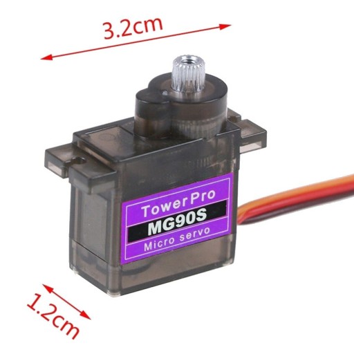 093 Tower Pro MG90S Micro Servo Metal Ard Modes