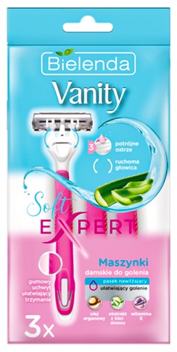 WHITE MÁRNY SOFT EXPERT DAM.D/SHAVER 3 ks
