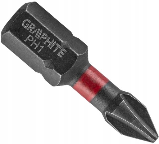 NÁRAZOVÉ HROTY PH1 X 25MM 2 KUSY 56H500 GRAFIT