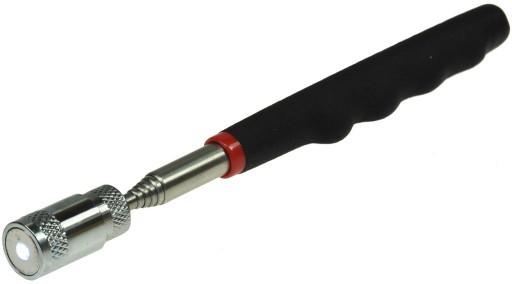 Magnetický uchopovač, teleskop 19,5-81 cm, LED baterka, nosnosť 2,2 kg