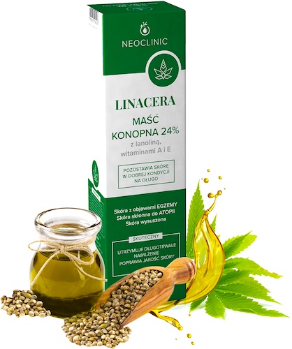 NEOCLINIC Linacera KONOPNÁ masť 24% lanolín A+E
