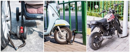 ZÁMKA NA BICYKEL PRE REŤAZ ZÁMKU MOTORA BICYKLA
