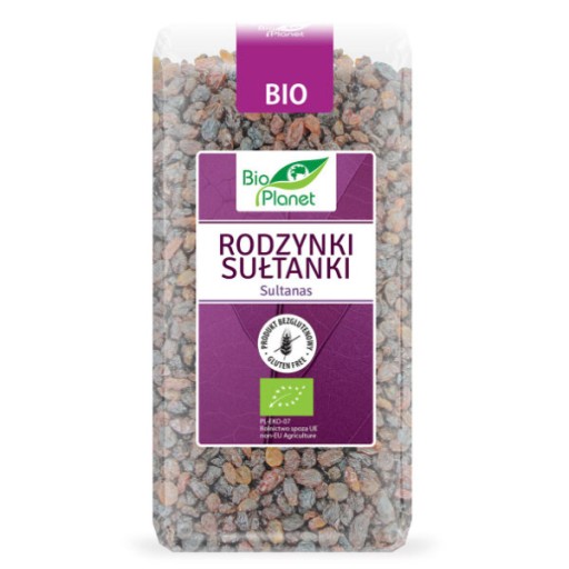 BIO hrozienka sultánky 400g