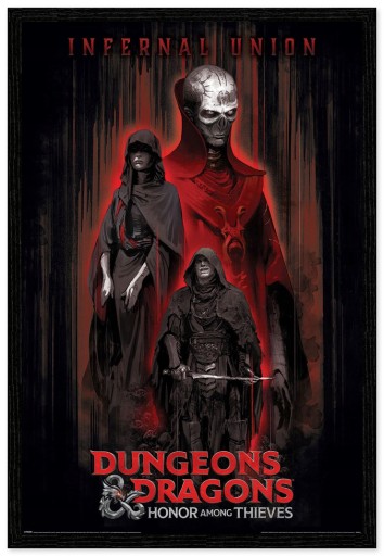 Plagát Dungeons and Dragons Infernal Union 61x91,5