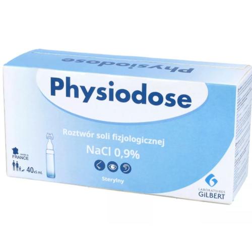 FYZIODOSE 0,9% 40x5ml AMPULY NA INHALACIU SOĽ 0,9% NACL