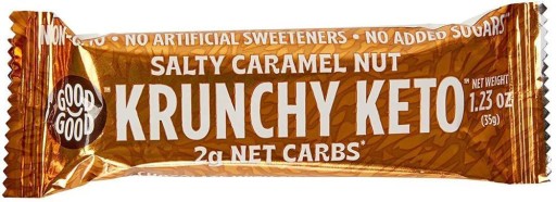 Crunchy Tyčinka Slaný Karamel Orech KETO BEZ CUKRU