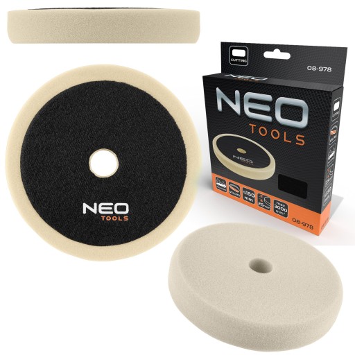 NEO TOOLS LEŠTIACA PODLOŽKA 150 X 150 MM X 25 MM BRÚSNA HUBKA 08-978
