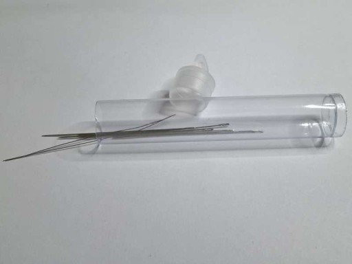 Fľaša plastová nádoba 80x13 mm 1 ks.