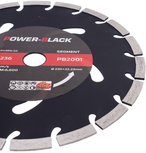 DIAMANTOVÝ DISK BETÓNOVÁ SEGMENTOVÁ KOCKA 230 10 MM