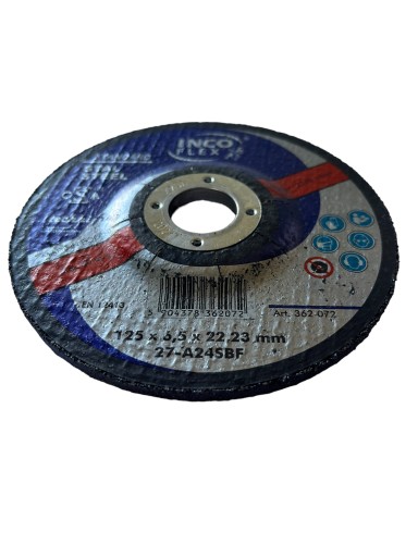 TECHNIFLEX KOTÚČOVÉ BRÚSENIE KOVOV INCOFLEX 125*6,5 M275-125-6,5-22A24S