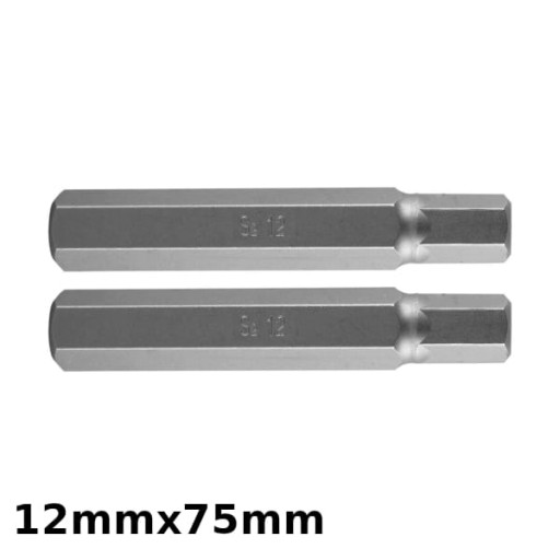 HEX TIP S2 X 2KS NEO TOOLS - 6mm x 75mm