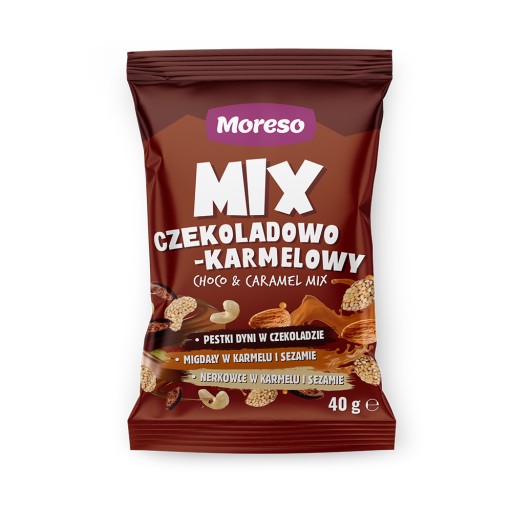 Moreso Kešu oriešky, mandle, tekvicové semienka v hrnci