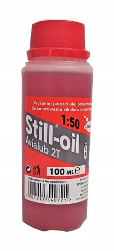 STILL-OLEJ ČERVENÝ MOTOROVÝ OLEJ 2T 100ML