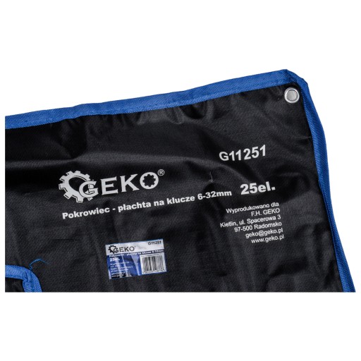 Obal na kľúče 25 miest 6-32mm Geko