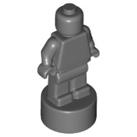 LEGO 90398 STATUETTE tmavosivá NOVINKA (1g)