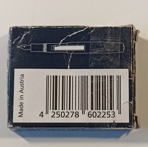 Kazety Kaweco Pearl Black 6 ks.