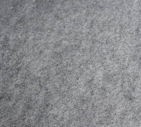 Plsť 3mm, 400g, šírka 160cm, 0,1m - Sivá