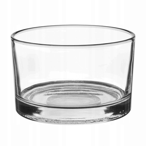 Sklenená šalátová misa na občerstvenie 400ml 11cm Edwanex