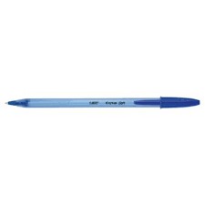 BIC Cristal Soft guľôčkové pero s tradičným permanentným modrým atramentom