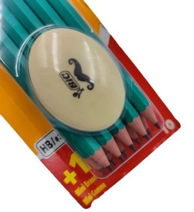 Tradičná ceruzka BIC, tvrdosť HB + ZDARMA