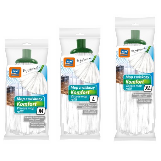 VISKÓZOVÝ VISKÓZOVÝ MOP RAVI COMFORT STRIP VEĽKOSŤ L