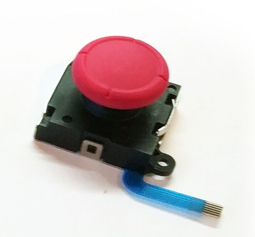 Analógový 3D gombíkový joystick V3 joy-con Nintendo Switch Red