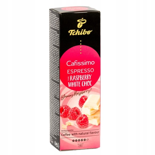 Tchibo Cafissimo White Choc & Raspberry kapsuly 10 kapsúl