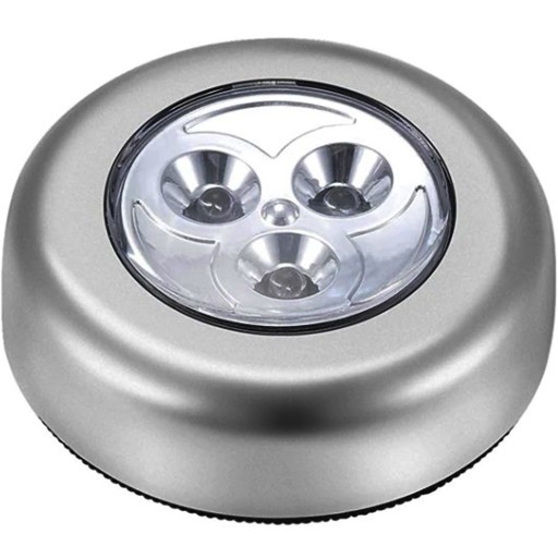 X1 SAMOLEPIACA LAMPA 3LED DIÓDA BATÉRIA DOTYK