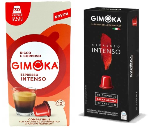 Kávové kapsule Nespresso GIMOKA Intenso 10 kusov