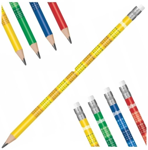 CERUHA S MULTIPLIKAČNOU TABUĽKOU s gumou COLORINO škola pre deti B