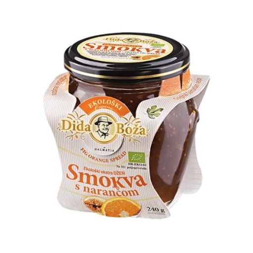 EKO marmeláda z figy a pomaranča 240g Dida Boža