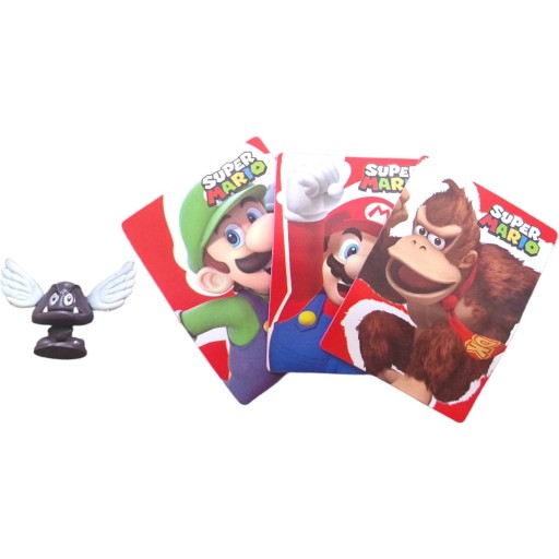 SUPER MARIO SURPRISE TAŠKA 3 KARTY - Perfektný darček