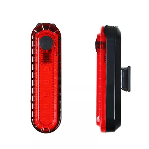 LAMPA cyklo baterka ZADNÁ LED USB, sedlovka E088