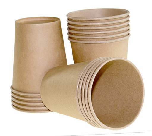Ekologické Kraft BIO papierové poháre, 20 ks, 250 ml