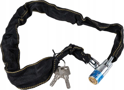 Reťaz BICYCLE LOCK, pevné zabezpečenie, zámok z tvrdenej ocele