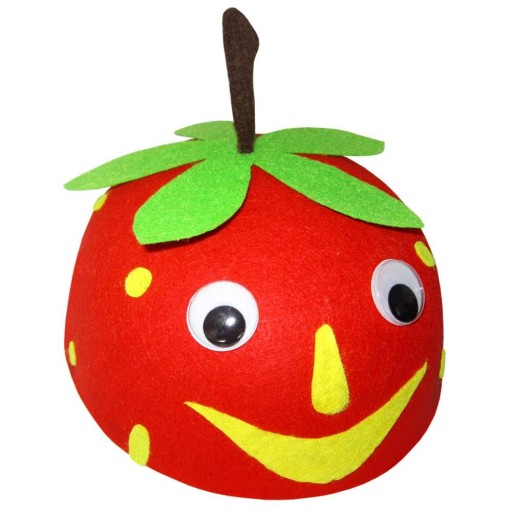 Klobúk JAHODA Kostým Prevlek Ples Karneval