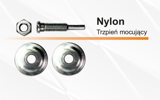 SHANK ADAPTÉR PRE NYLONOVÝ ŠTÍT ČIERNE VLASY