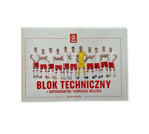 Technický blok A4 PZPN LEWANDOWSKI PIŁKA