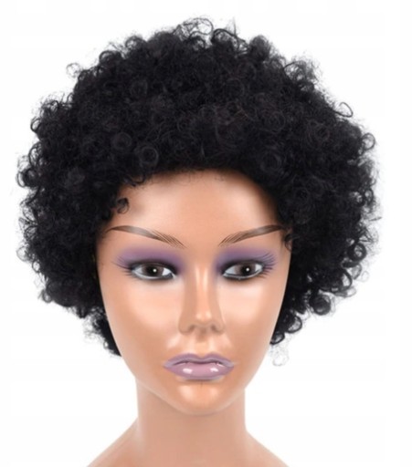 AFRO ČIERNA Parochňa, ČIERNA KUČERATÉ VLASY