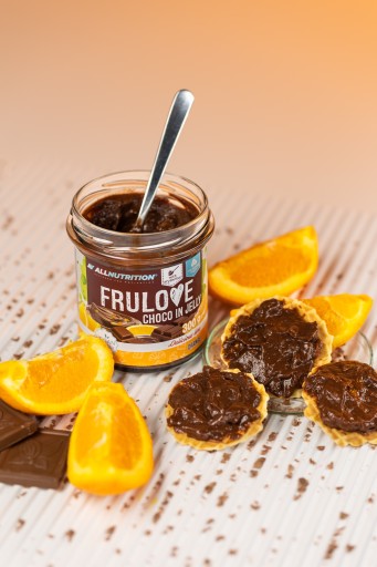 ALLNUTRITION FRULOVE CHOCO V ŽELÉ POMARANČOVEJ 300G